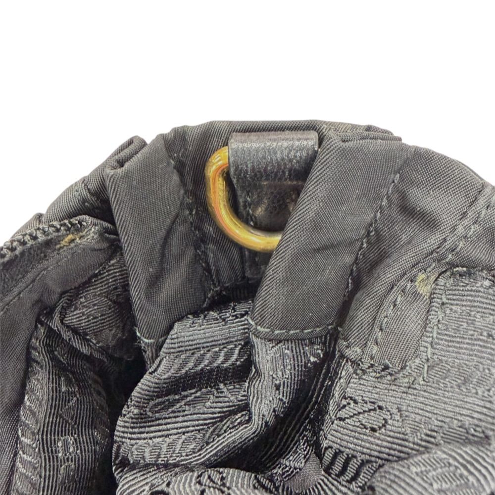 Prada Shoulder Bag Nylon Black — view 7