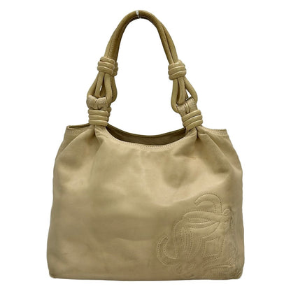 Loewe Tote Bag Ivory Leather