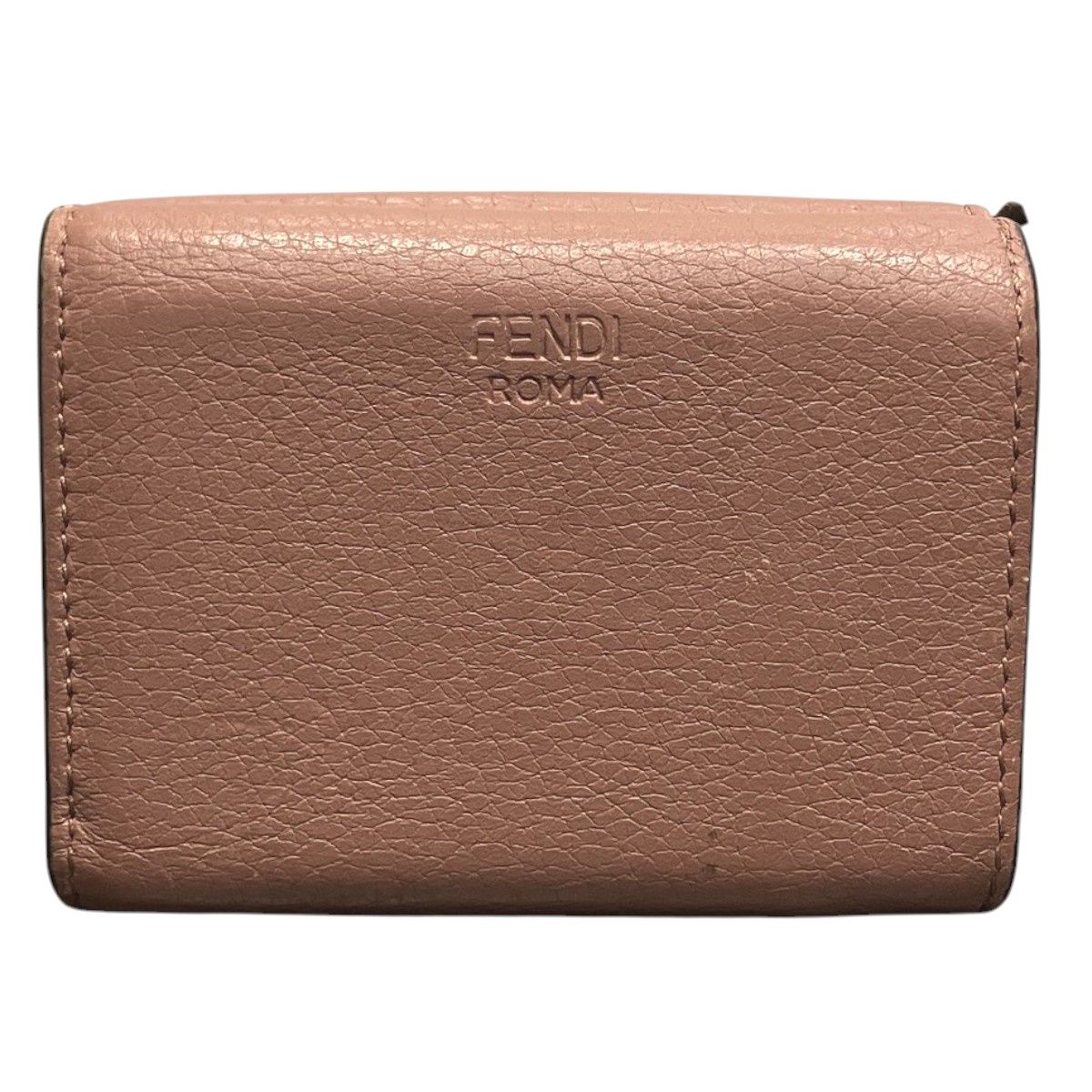 Fendi Peekaboo Micro Trifold Wallet Leather — view 2