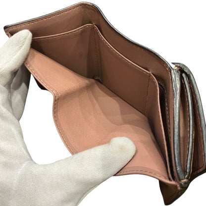Fendi Peekaboo Micro Trifold Wallet Leather — view 5