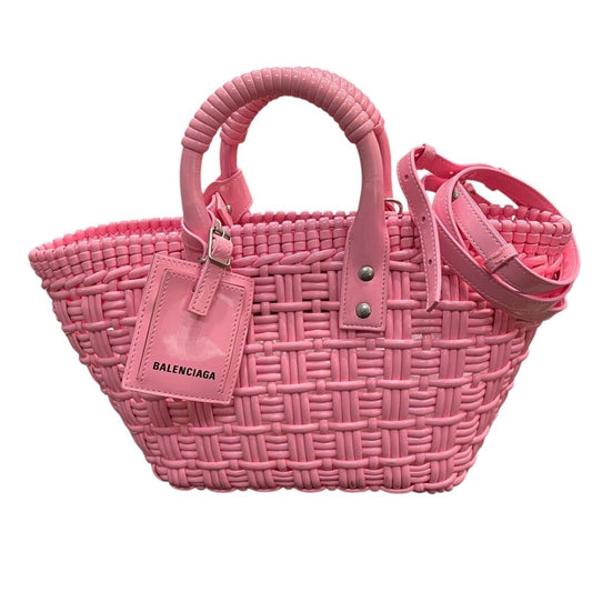 Balenciaga Bistro Basket XS Shoulder Bag Vinyl