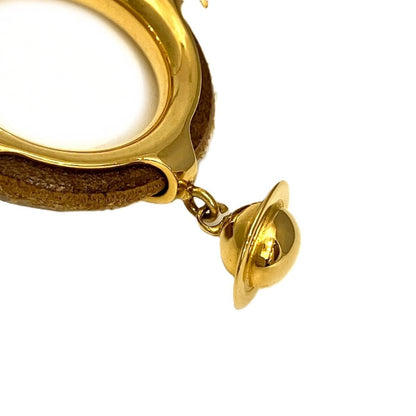 Hermes Scarf Ring Comet Leather — view 8