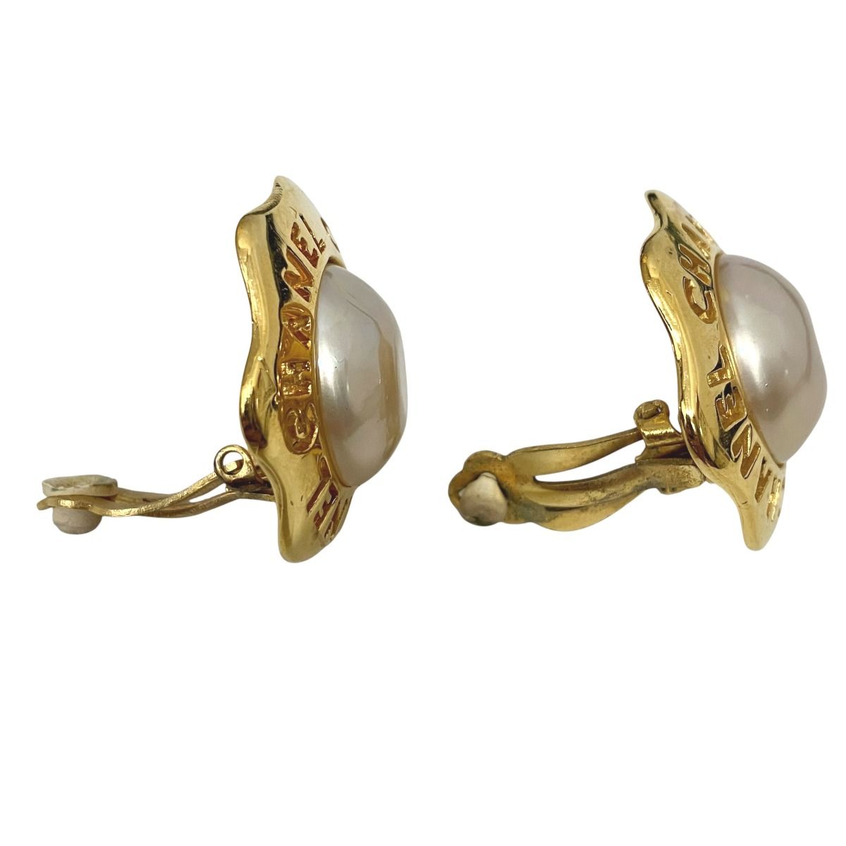 Chanel Earrings Blue — view 6