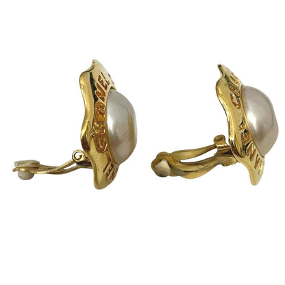 Chanel Earrings Blue — view 6