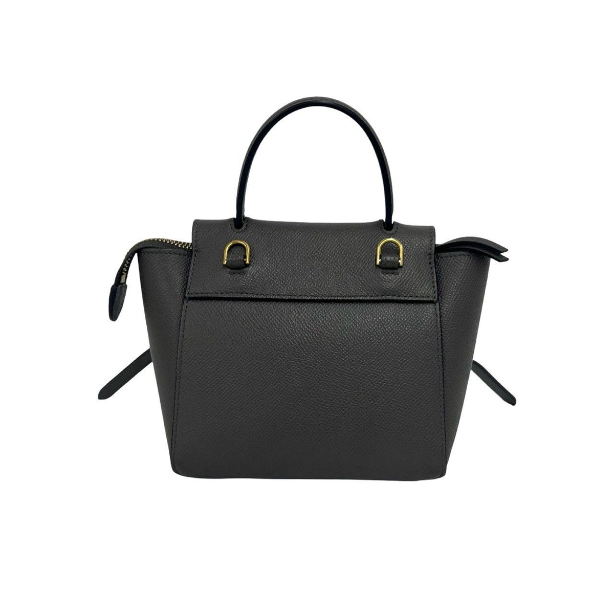 Celine Belt Bag Pico Leather 2-Way Mini Tote Gray — view 3