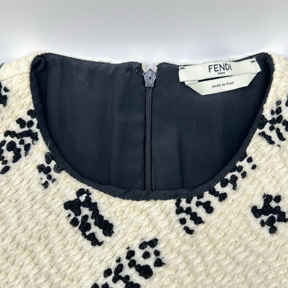 Fendi Wool Sleeveless Dress 40 — view 8