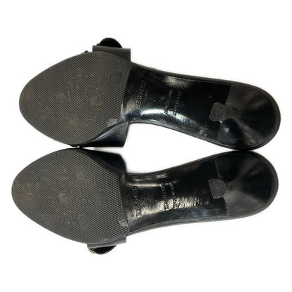 Hermes Mules Black Leather — view 4