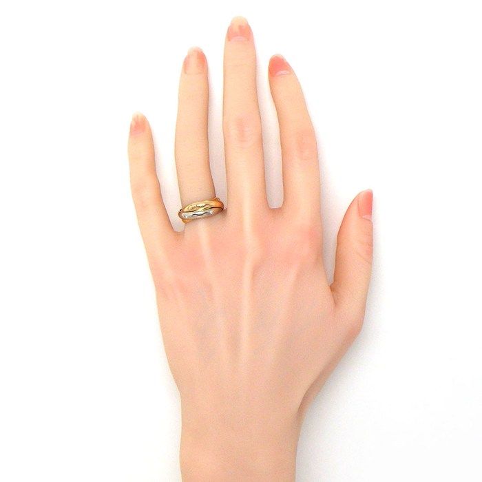 Cartier Ring Trinity Classic Model Three Color Diamond — view 6