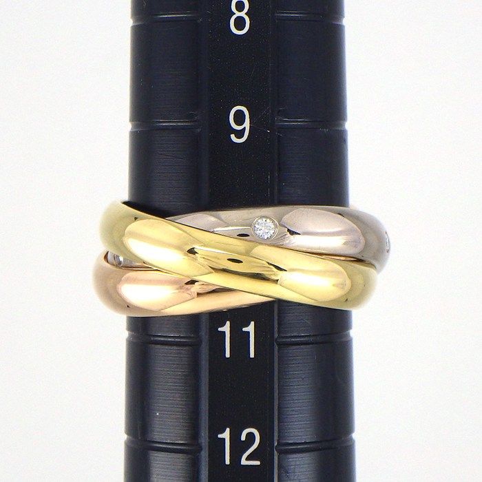 Cartier Ring Trinity Classic Model Three Color Diamond — view 7
