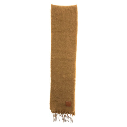 Loewe Anagram Beige Glitter le Wool Mohair Scarf — view 2
