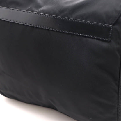 Prada Shoulder Bag Black Nylon Leather — view 6