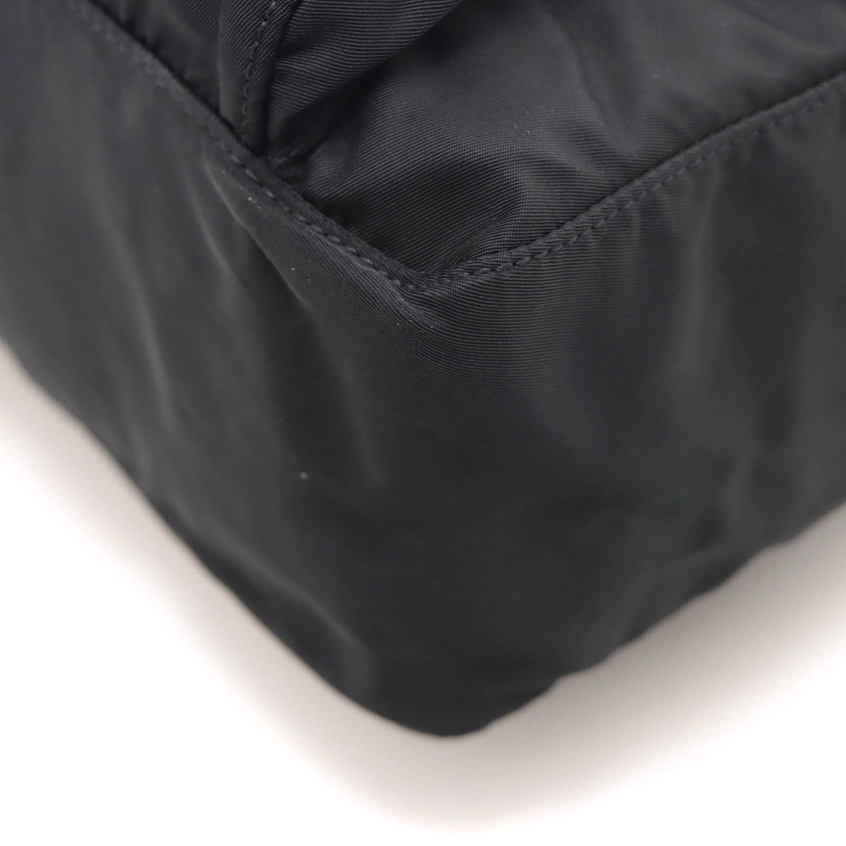 Prada Shoulder Bag Black Nylon Leather — view 7