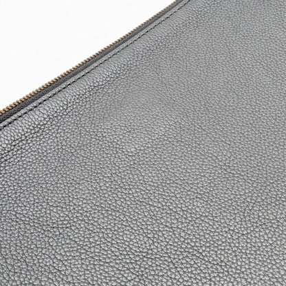 Gucci Vintage Logo Print GG Interlocking G Sherry Line Clutch Black — view 6