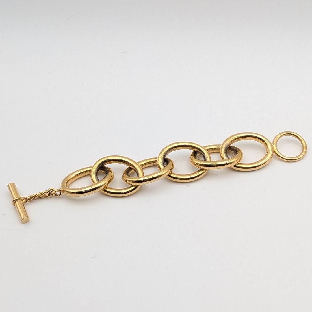 Chanel Chain Bracelet Gold Mantel First Era Vintage — view 6