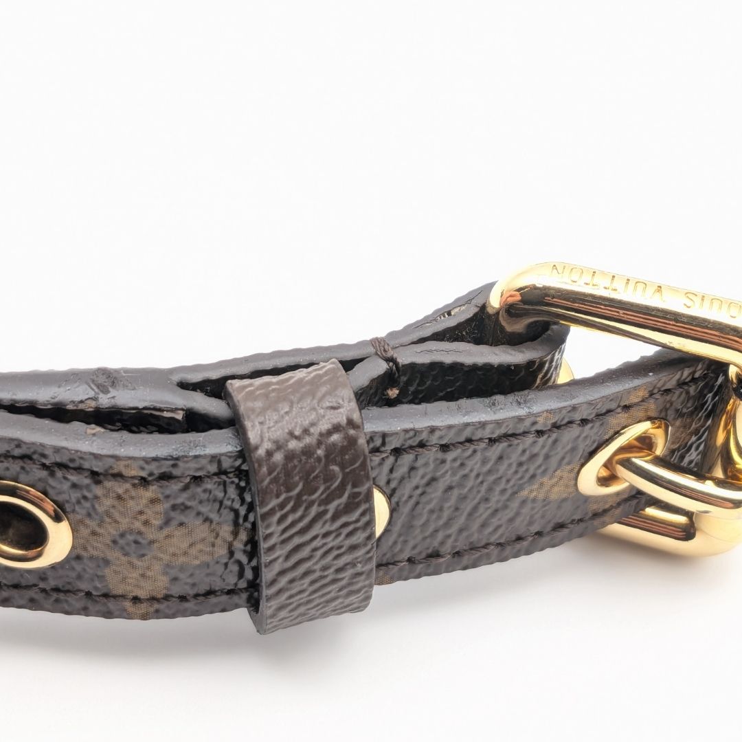 Louis Vuitton Shoulder Strap Monogram Adjustable Gold Pallas Handbag — view 2