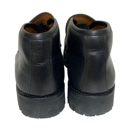 Gucci Horsebit Leather Boots Black Short — view 3