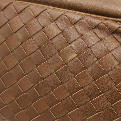 Bottega Veneta Handbag Intrecciato Leather Brown Gold — view 6