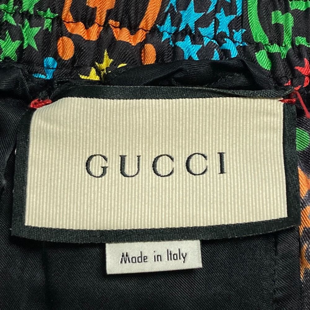 Gucci GG Psychedelic Silk Shorts Multicolor 44 — view 4