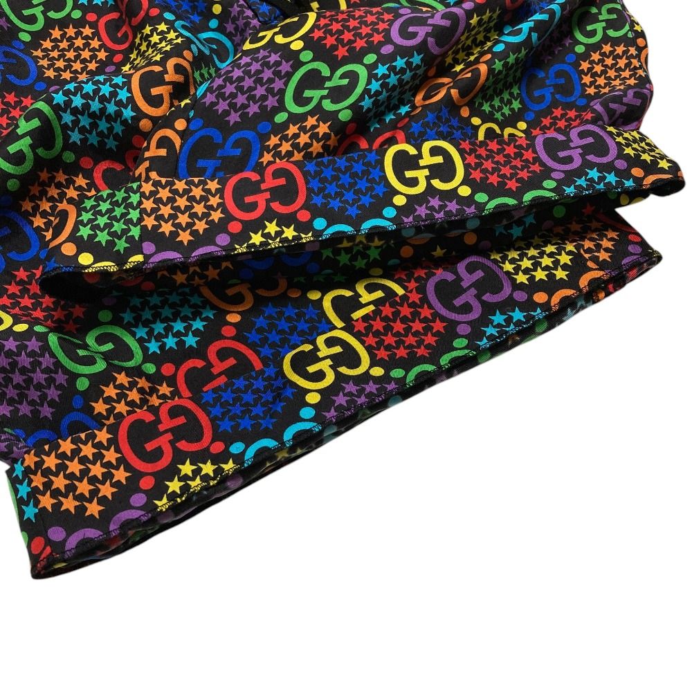 Gucci GG Psychedelic Silk Shorts Multicolor 44 — view 7