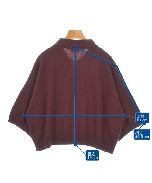Celine Knit Sweater Red — view 6