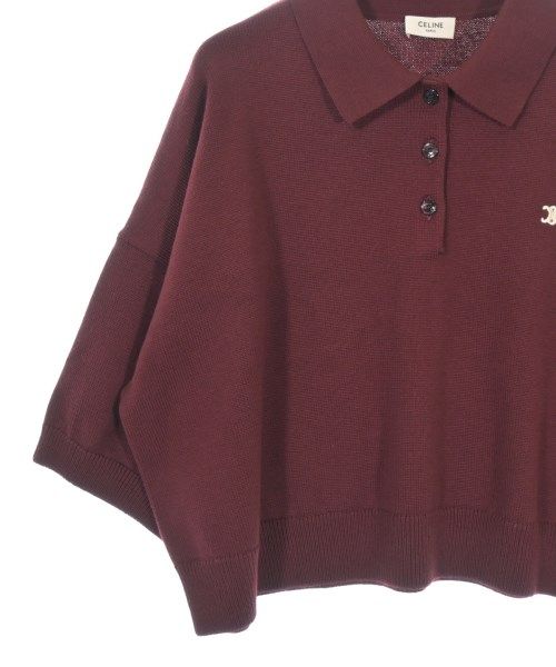 Celine Knit Sweater Red — view 5