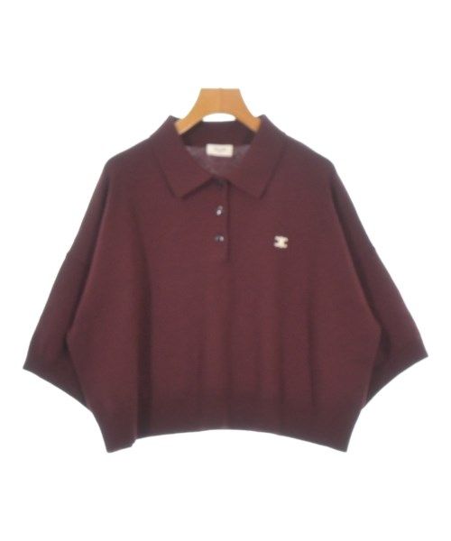 Celine Knit Sweater Red