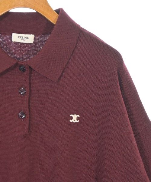 Celine Knit Sweater Red — view 4