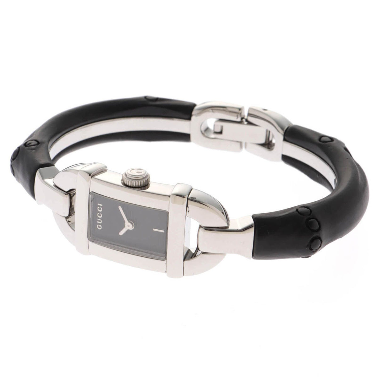 Gucci Bamboo Watch Stainless Steel Black — view 3