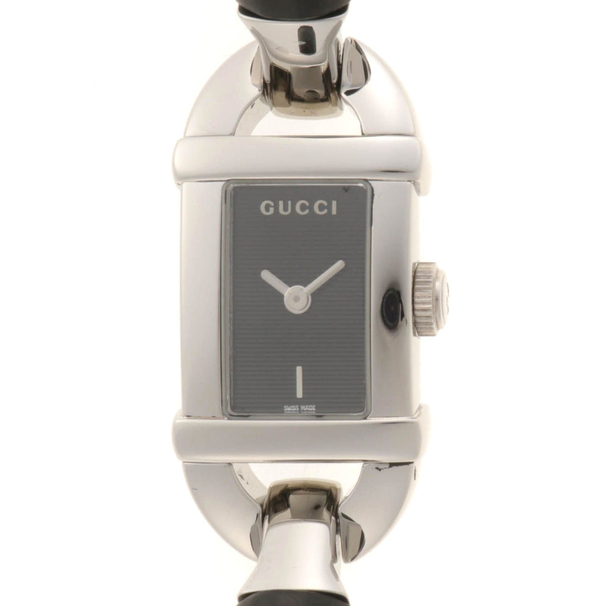 Gucci Bamboo Watch Stainless Steel Black