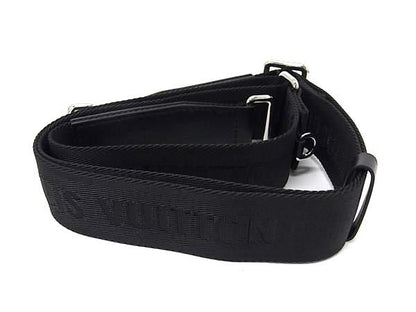 Louis Vuitton Nylon Bag Shoulder Strap Crossbody Black — view 2