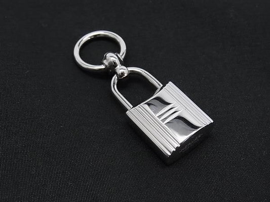Hermes Twilly Ring Pendant Scarf Silver