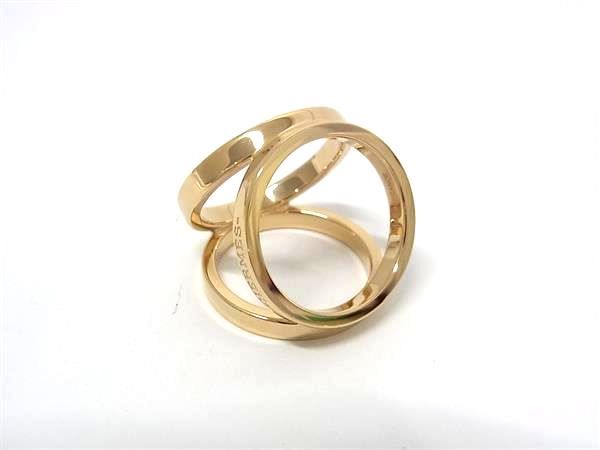 Hermes Trio Scarf Ring Closure Gold — view 2