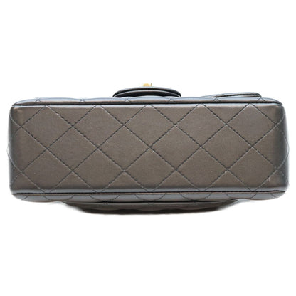 Chanel Black Lambskin Top Handle Mini Quilted 20 — view 5