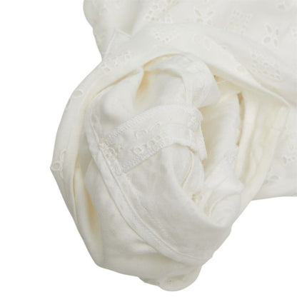 Louis Vuitton White Cotton Dress 38 — view 5