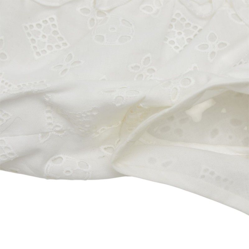 Louis Vuitton White Cotton Dress 38 — view 3
