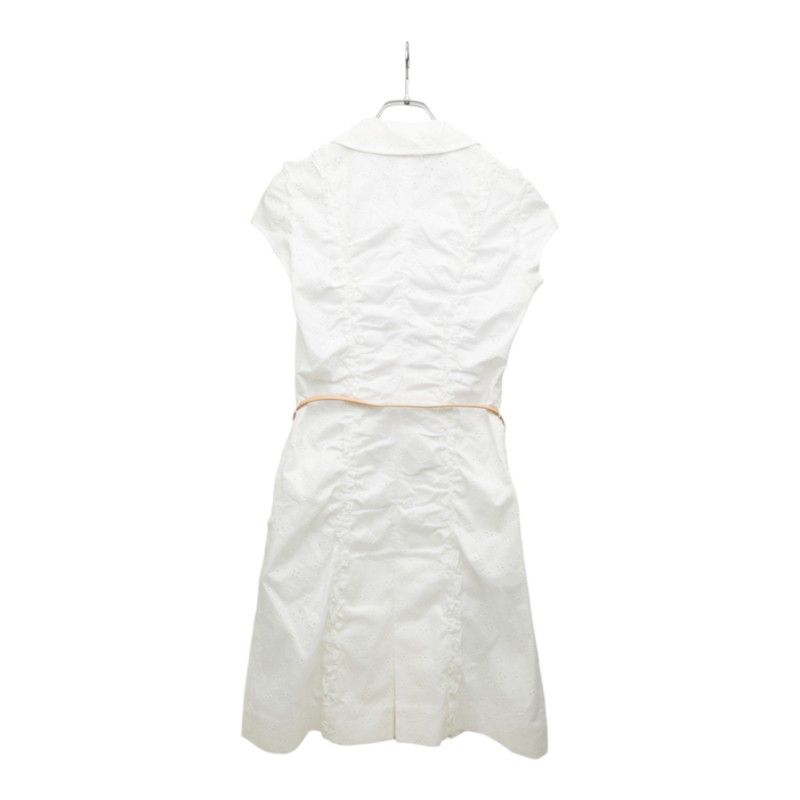 Louis Vuitton White Cotton Dress 38 — view 2