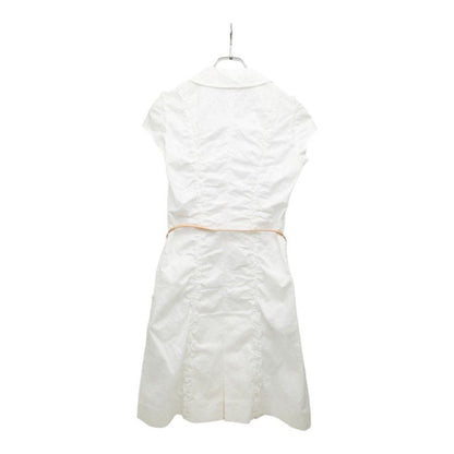 Louis Vuitton White Cotton Dress 38 — view 2
