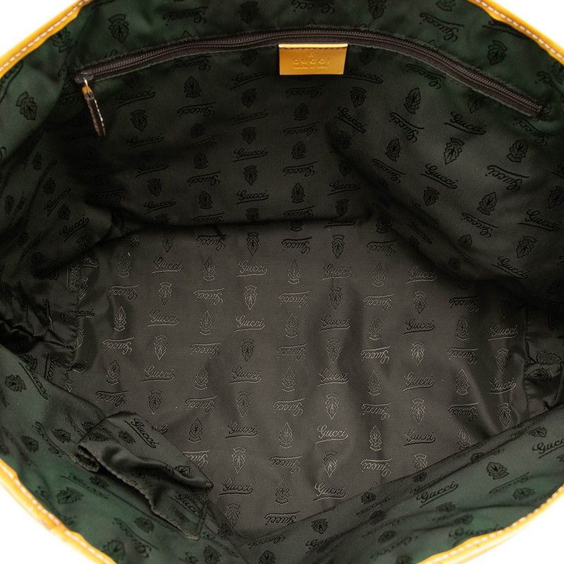 Gucci GG Canvas Sherry Line Jolly Tote Shoulder Bag Beige Brown — view 5