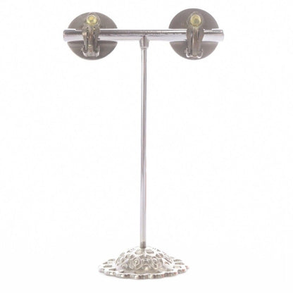 Hermes Sellier Earrings Silver — view 7