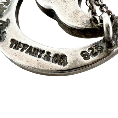 Tiffany & Co Crescent Moon 925 Sterling Silver Necklace — view 8