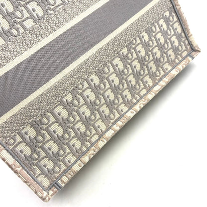 Dior Book Tote Oblique All Over Print Scarf Canvas Gray — view 5