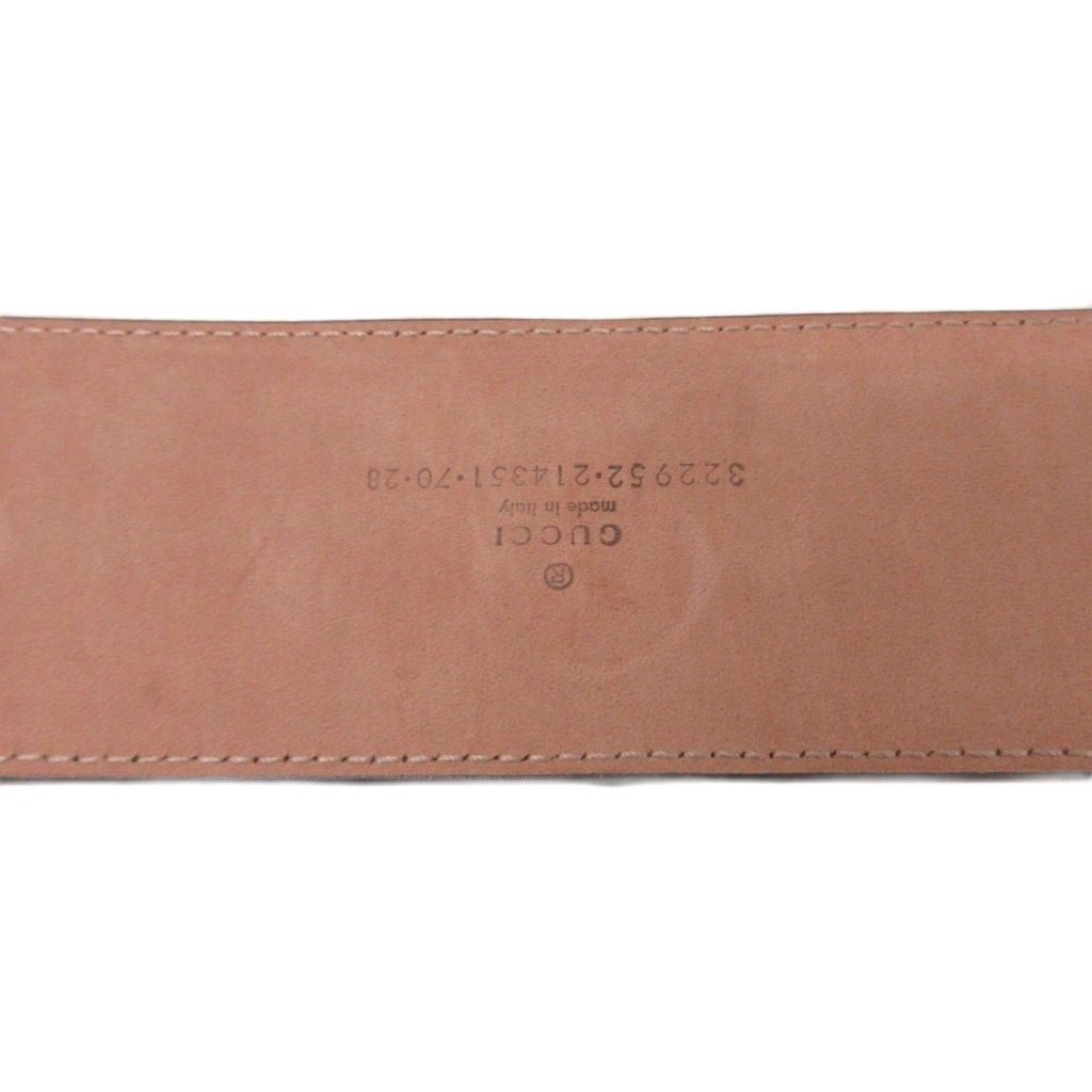 Gucci Wide Belt Calf Hair Leopard Square Buckle — view 7