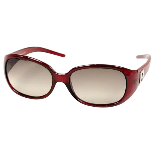Fendi Sunglasses Zucca Logo Acetate Red Eyewear