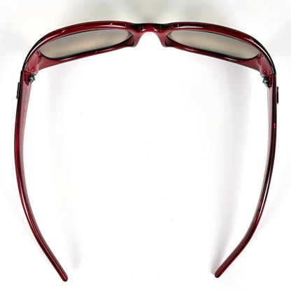 Fendi Sunglasses Zucca Logo Acetate Red Eyewear — view 3