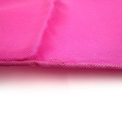 Hermes Carre 90 Giverny Scarf Garden Flower Silk Pink Multicolor — view 3