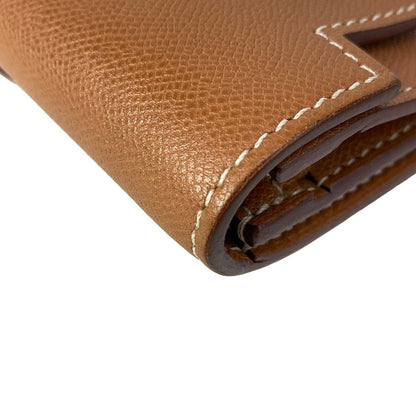 Hermes Wallet Kelly Pocket Slim Gold Silver — view 8