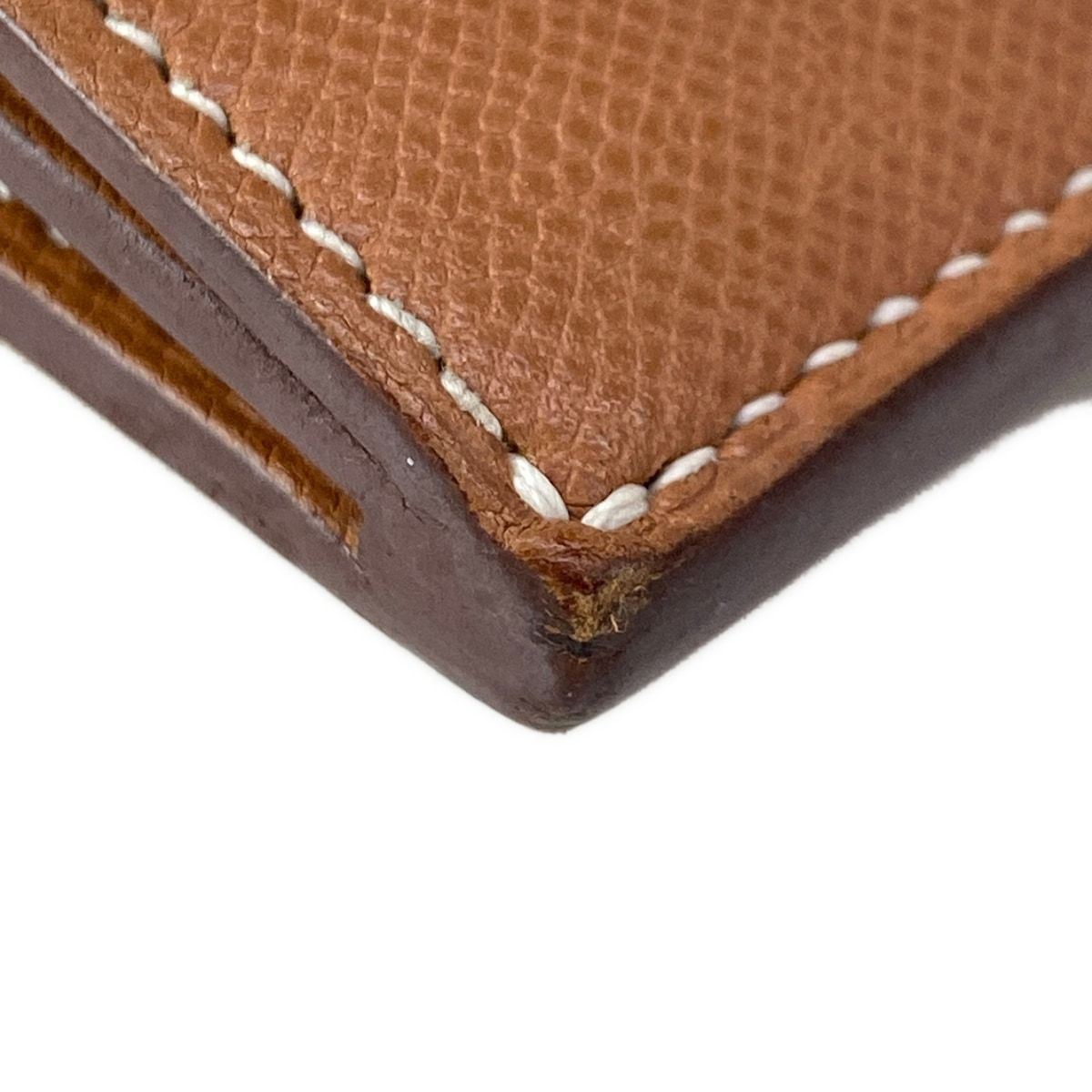 Hermes Wallet Kelly Pocket Slim Gold Silver — view 7