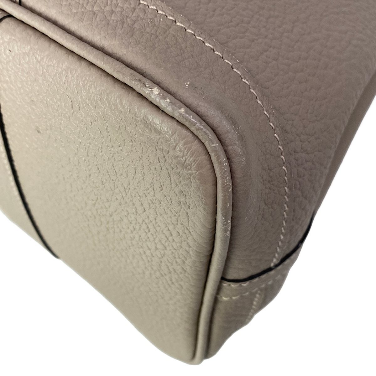 Hermes Tote Bag Garden Party 30 TPM Tourtiere Gray Silver — view 7