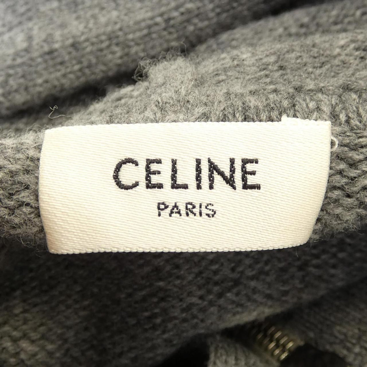 Celine Triomphe Hoodie Gray — view 4