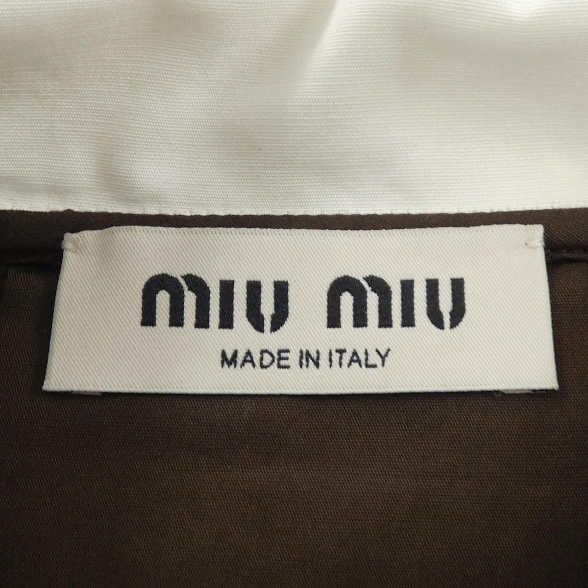 Miu Miu Poplin Dress — view 4